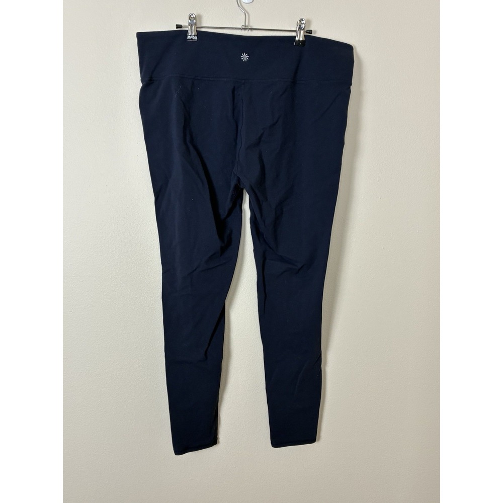 Athleta‎ Navy High Rise Chaturanga Tight Leggings Size 1X - Picture 2 of 9